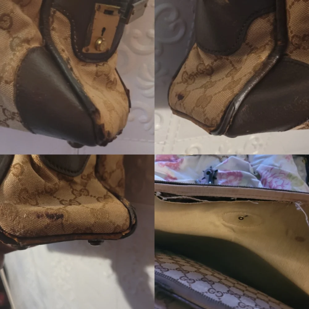 GUCCI GG CANVAS XL CARRY ON TRAVEL WEEKEND Duffle Gym BAG VINTAGE 1960 AUTHENTIC - Picture 14 of 14